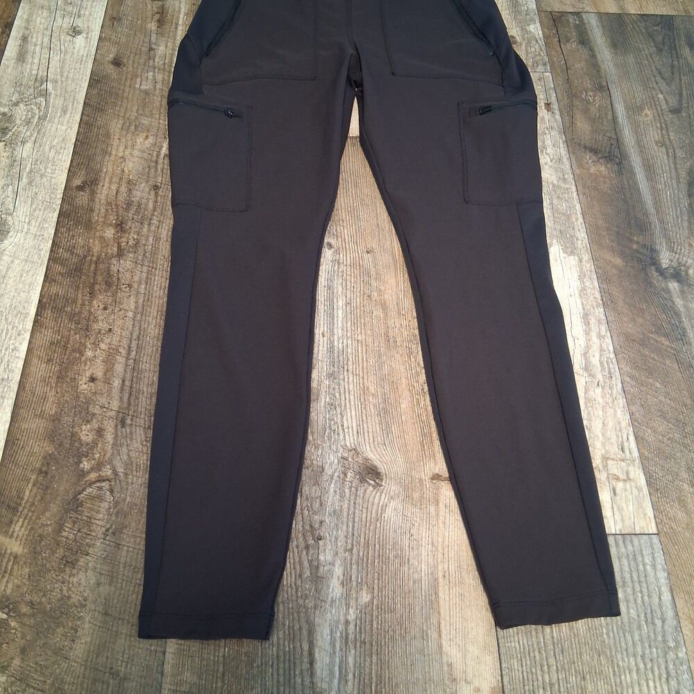 Athleta Headlands Hybrid Cargo II Tights High Rise Hiking Utility Leggings Sz 8 - Picture 4 of 12